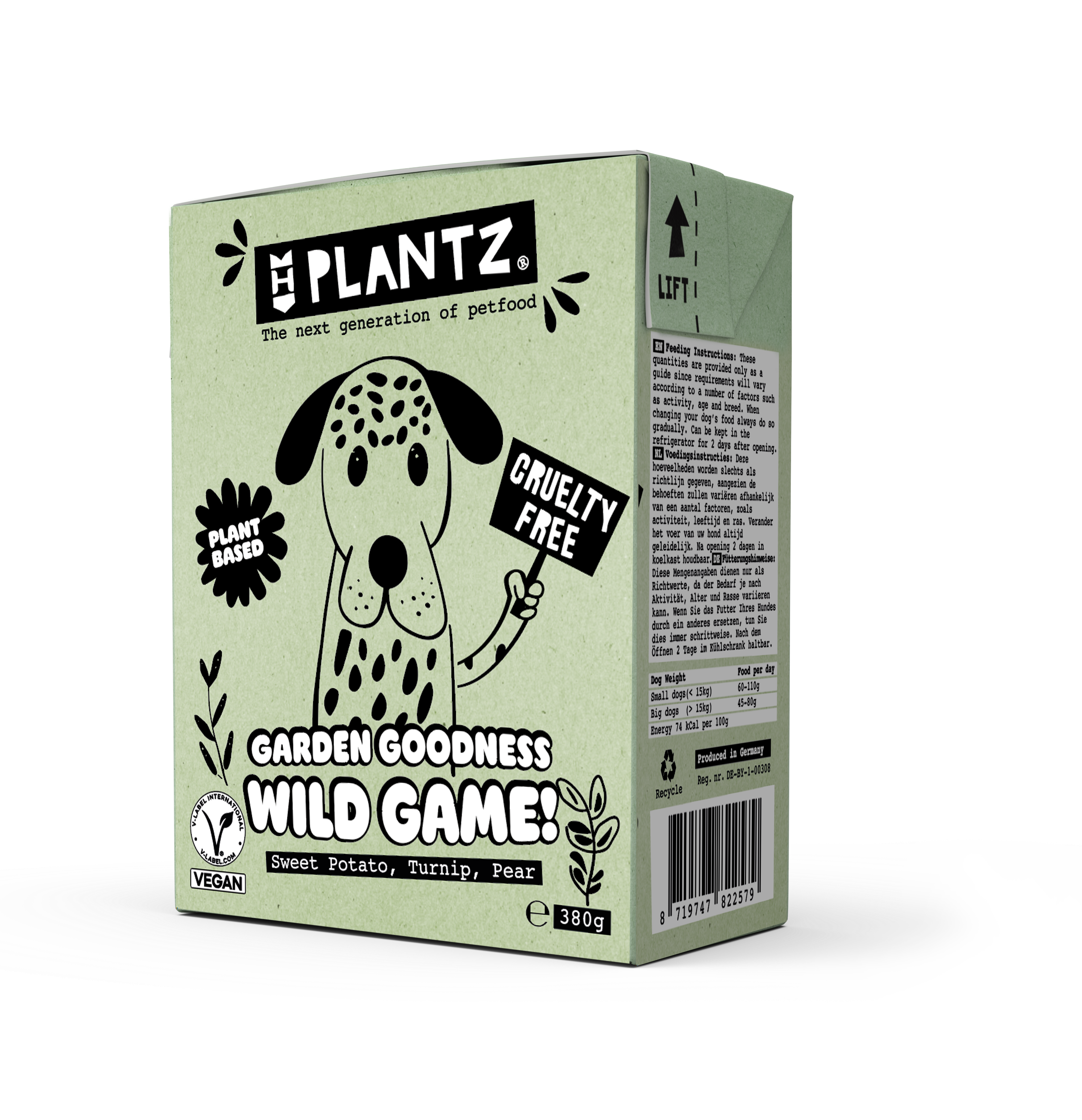 PLANTZ Wild – Nassfutter für Hunde