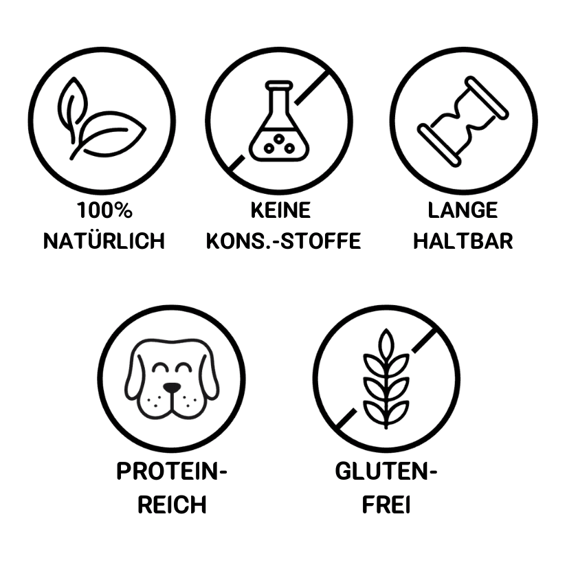 Ziegenmilch-Kaukäse für Hunde - HenArt® | Nachhaltiges Tierfutter für Hund und Katze 